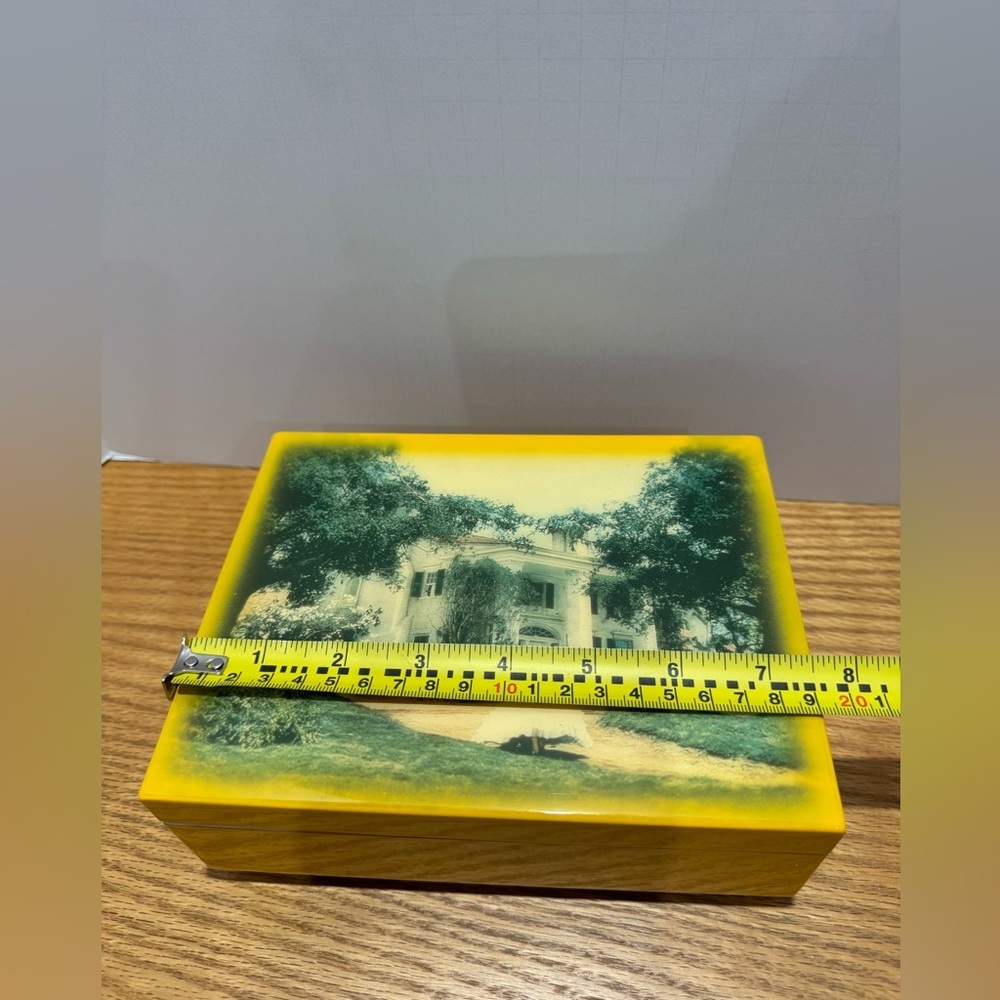 Vintage Heirloom Tradition San Francisco music box Gone with the Wind box - Picture 11 of 14